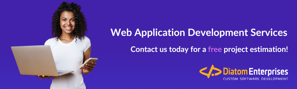 web application development services by diatom enterprises