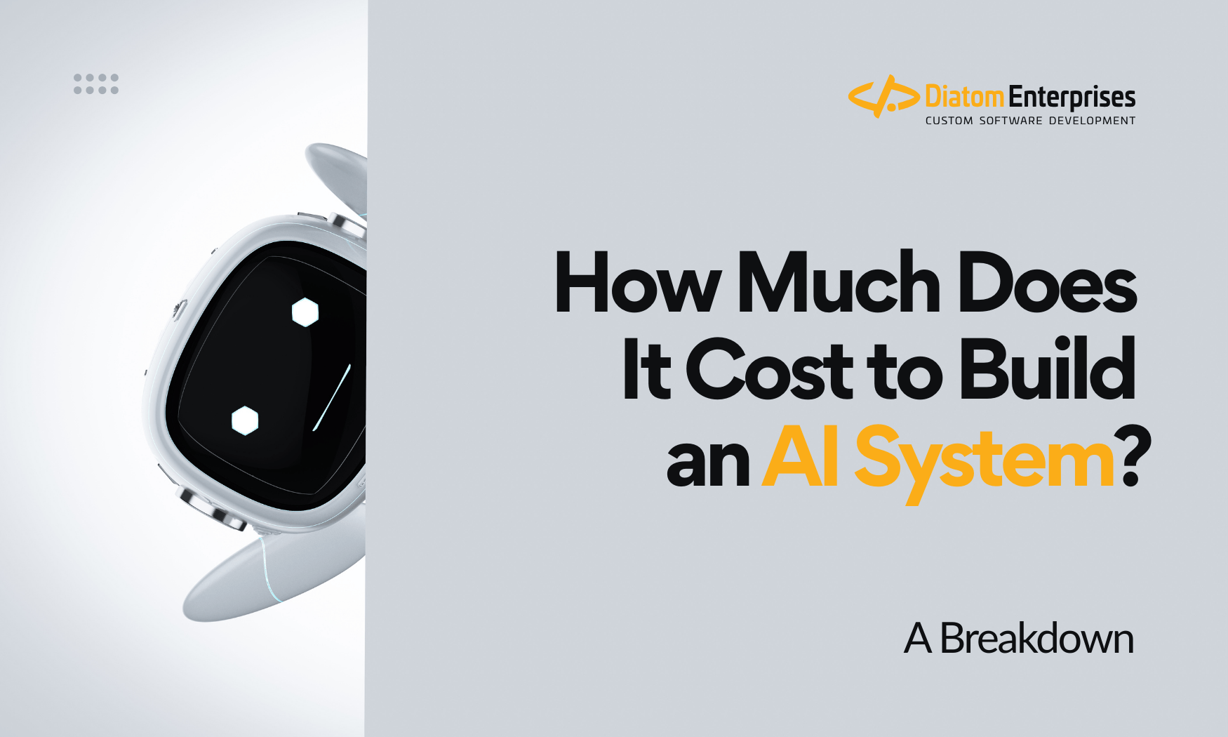 How much does it cost to build an AI system