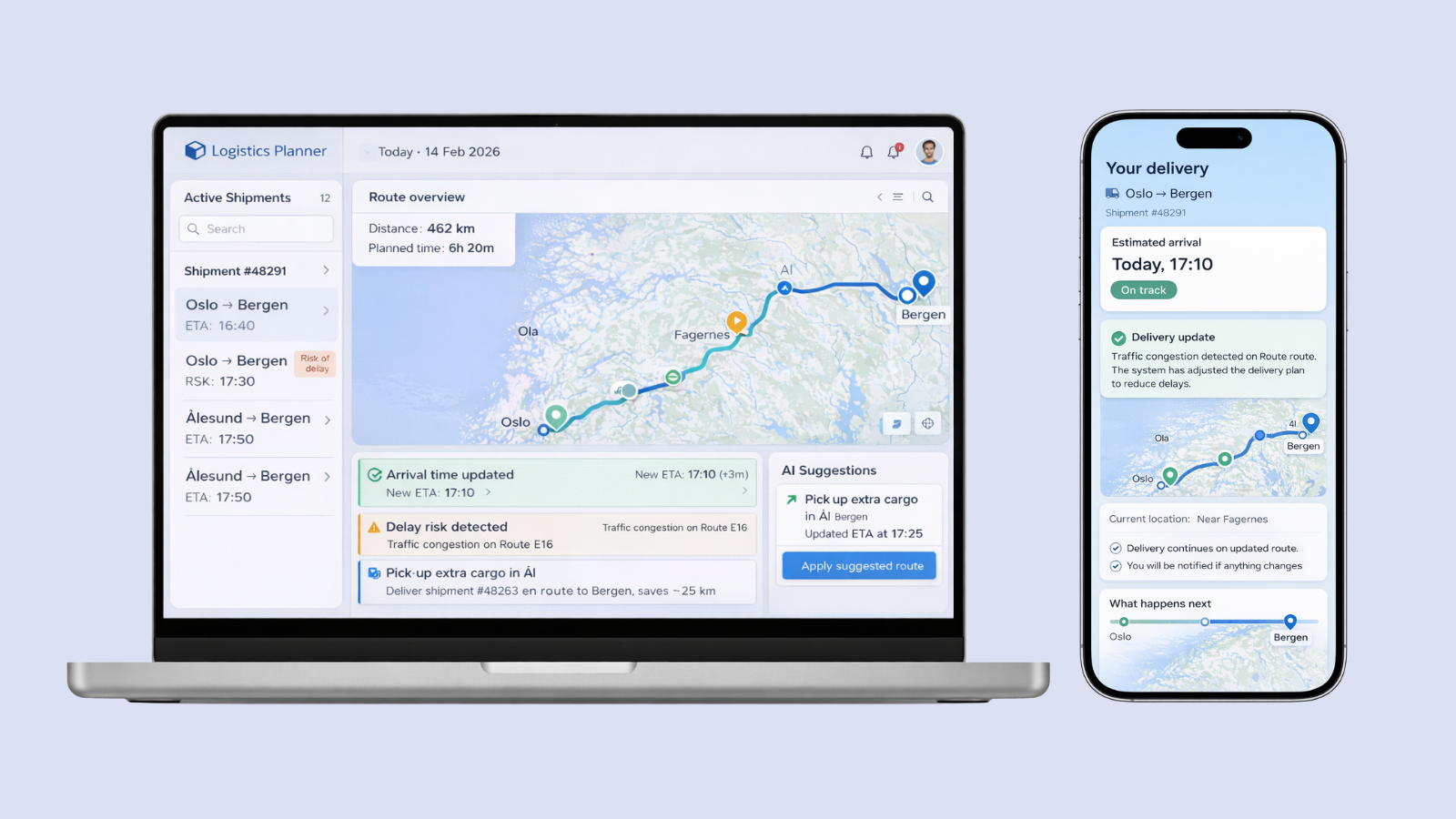AI Logistics software