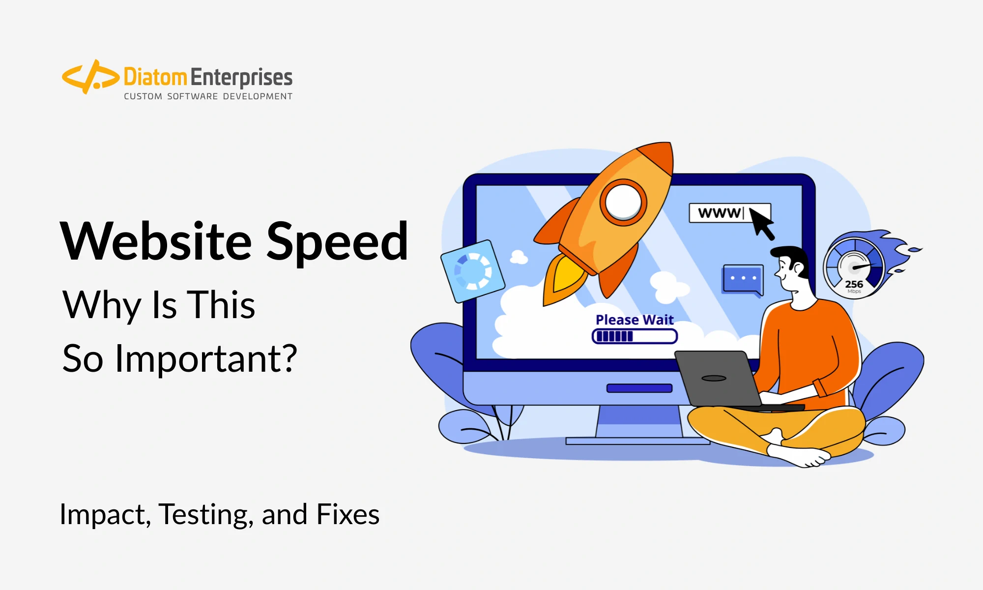 Website Speed Why is this so important? Impact, Testi, Fixes